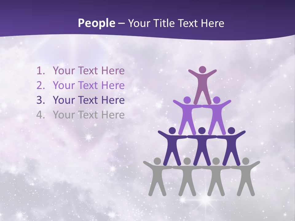 Infinity Spacescape Gas PowerPoint Template