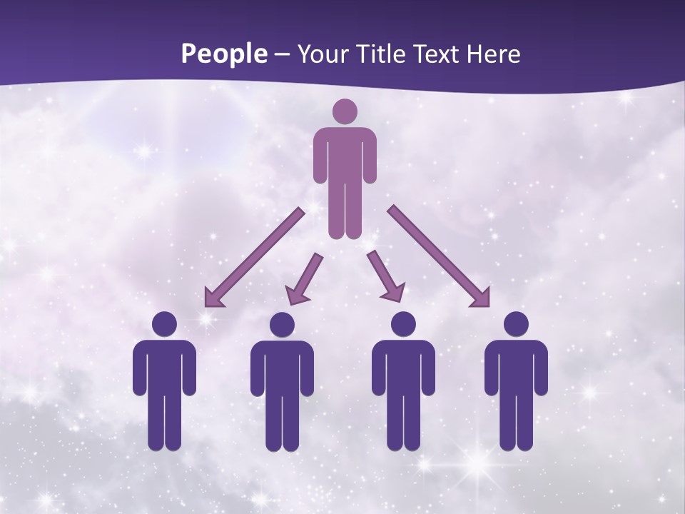 Infinity Spacescape Gas PowerPoint Template
