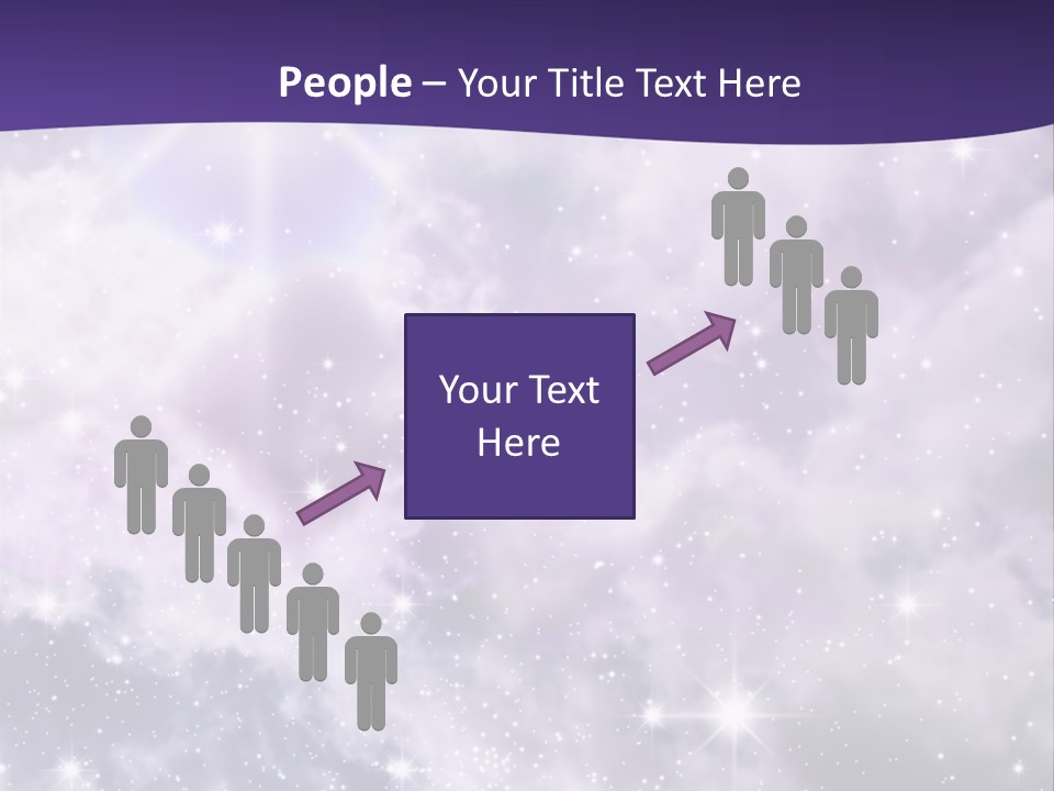 Infinity Spacescape Gas PowerPoint Template