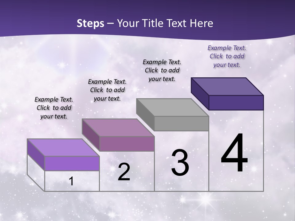 Infinity Spacescape Gas PowerPoint Template