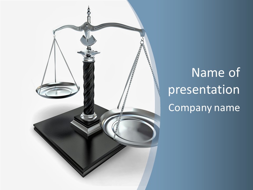 Brass Comparison Occupation PowerPoint Template