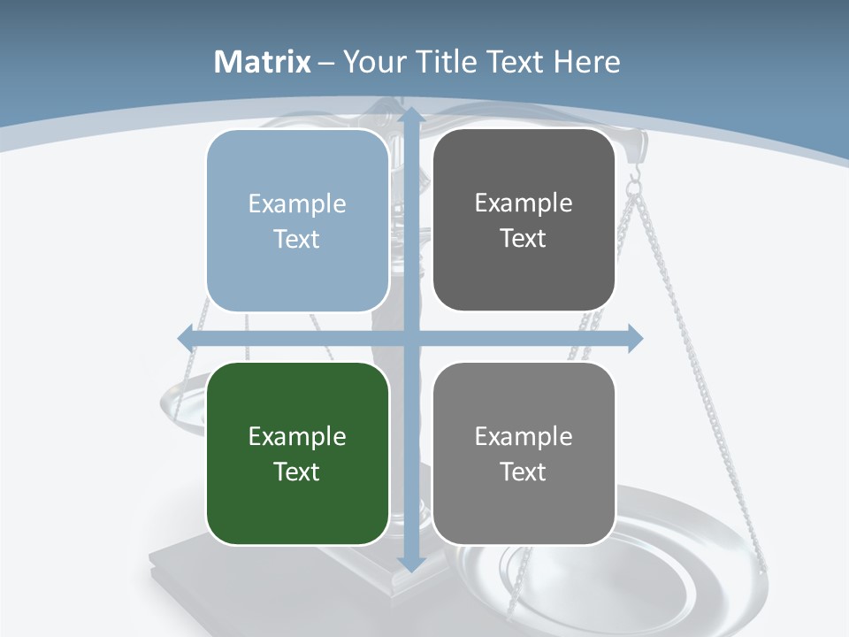 Brass Comparison Occupation PowerPoint Template