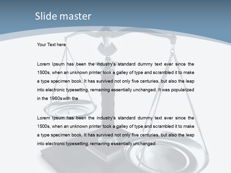 Brass Comparison Occupation PowerPoint Template