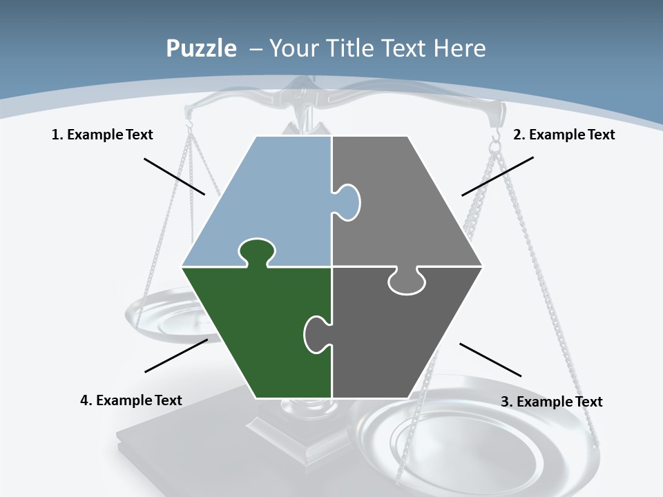 Brass Comparison Occupation PowerPoint Template