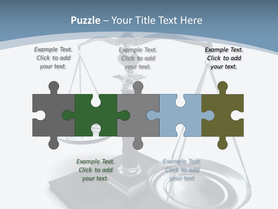 Brass Comparison Occupation PowerPoint Template