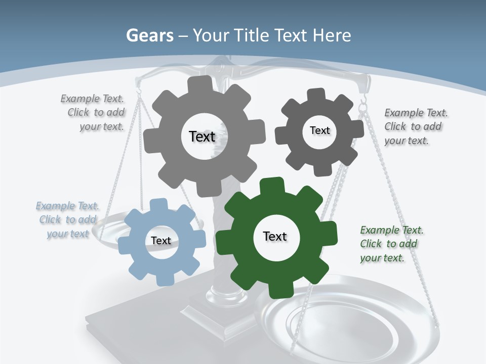 Brass Comparison Occupation PowerPoint Template