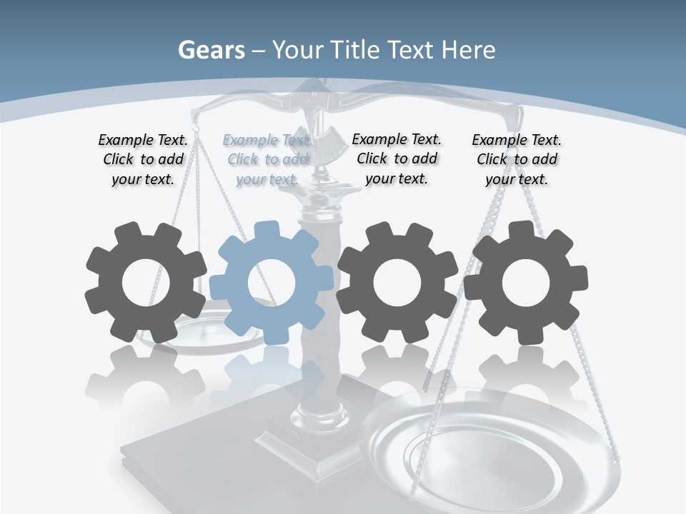 Brass Comparison Occupation PowerPoint Template