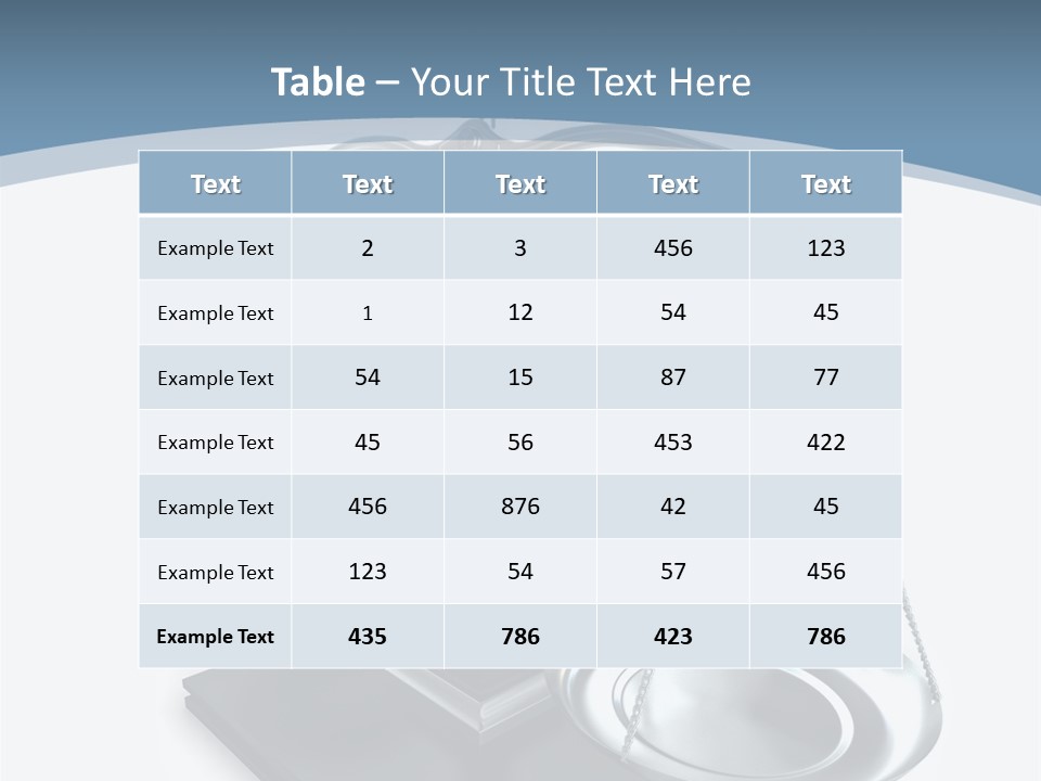 Brass Comparison Occupation PowerPoint Template