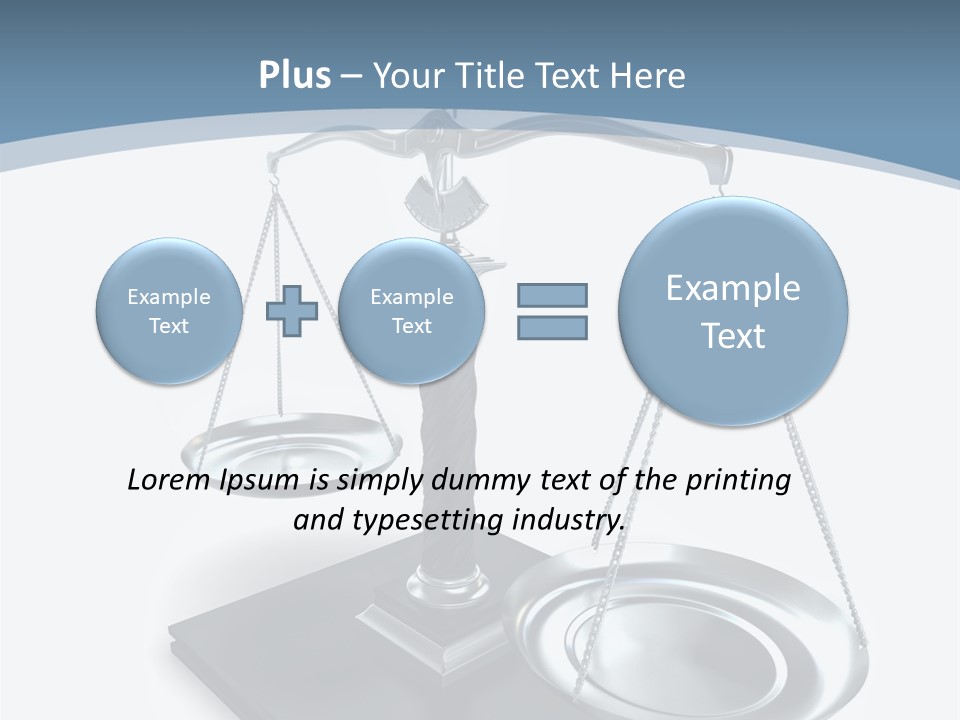 Brass Comparison Occupation PowerPoint Template