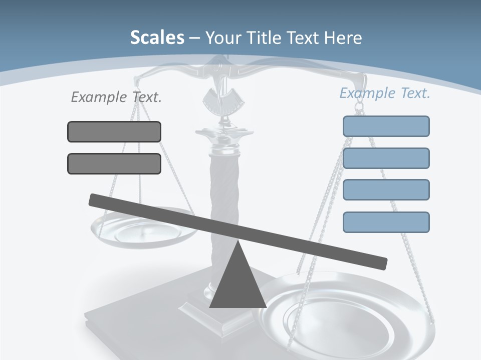 Brass Comparison Occupation PowerPoint Template