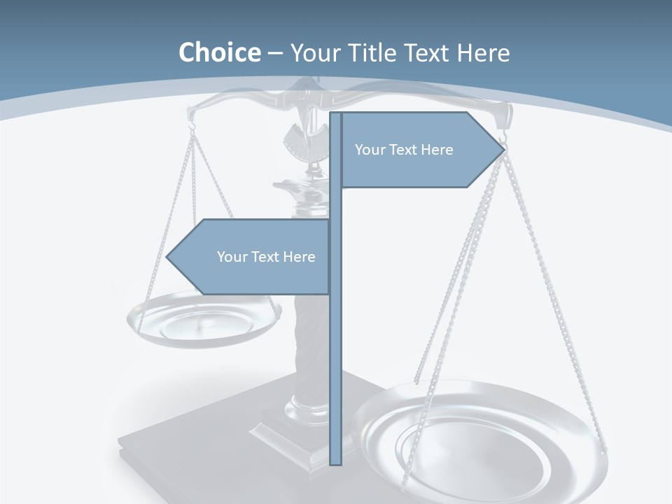 Brass Comparison Occupation PowerPoint Template