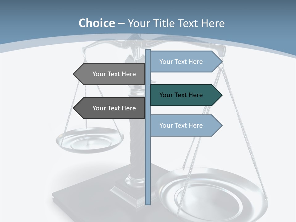 Brass Comparison Occupation PowerPoint Template