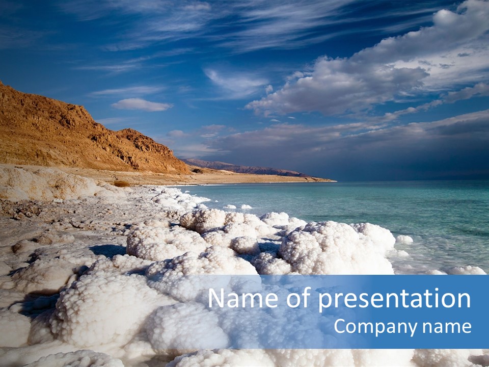 Site Mineral Hill PowerPoint Template