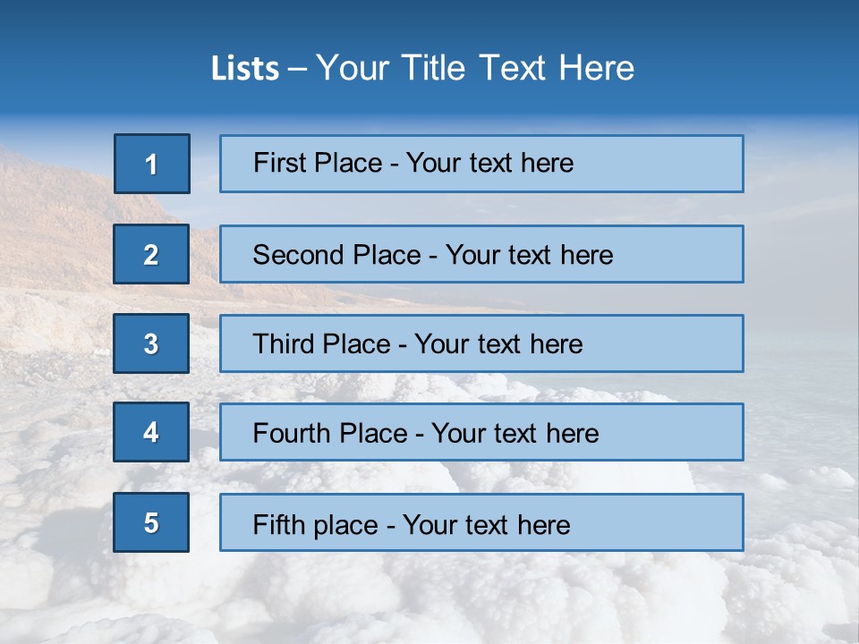 Site Mineral Hill PowerPoint Template