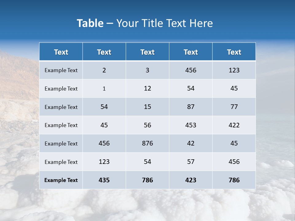 Site Mineral Hill PowerPoint Template