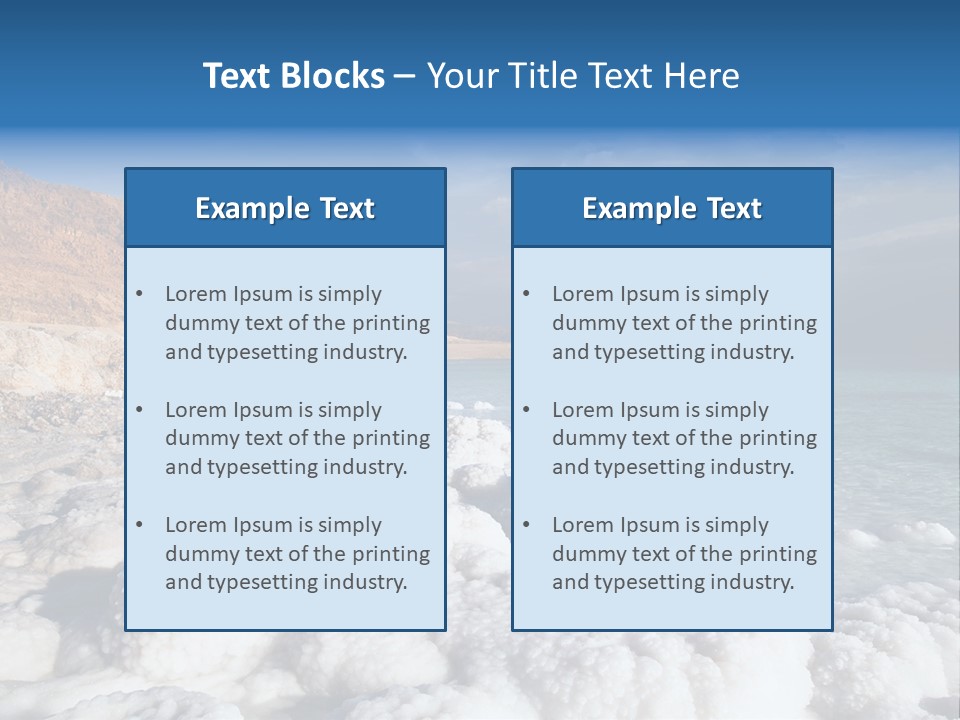 Site Mineral Hill PowerPoint Template