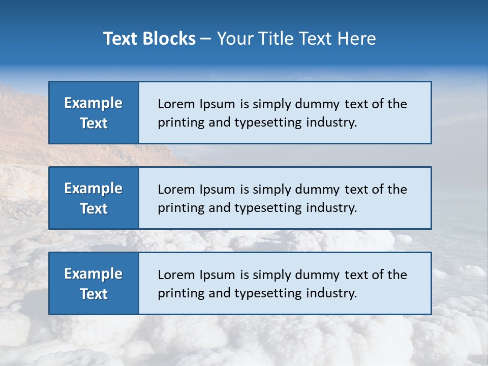 Site Mineral Hill PowerPoint Template