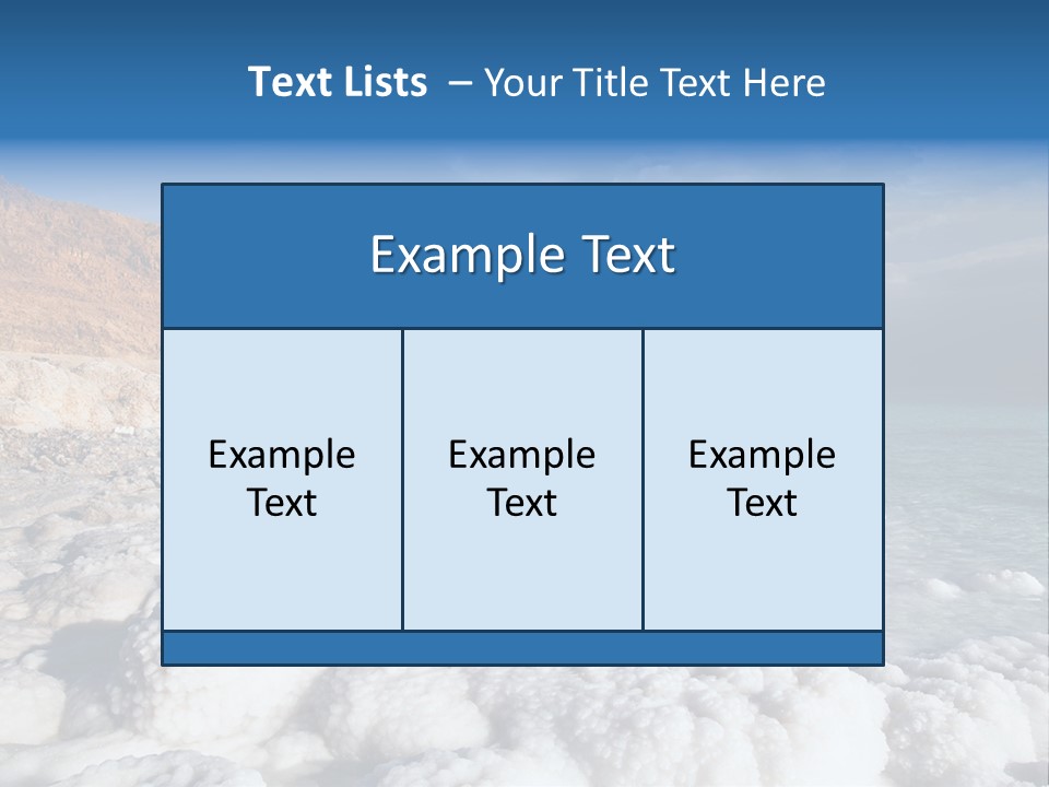 Site Mineral Hill PowerPoint Template
