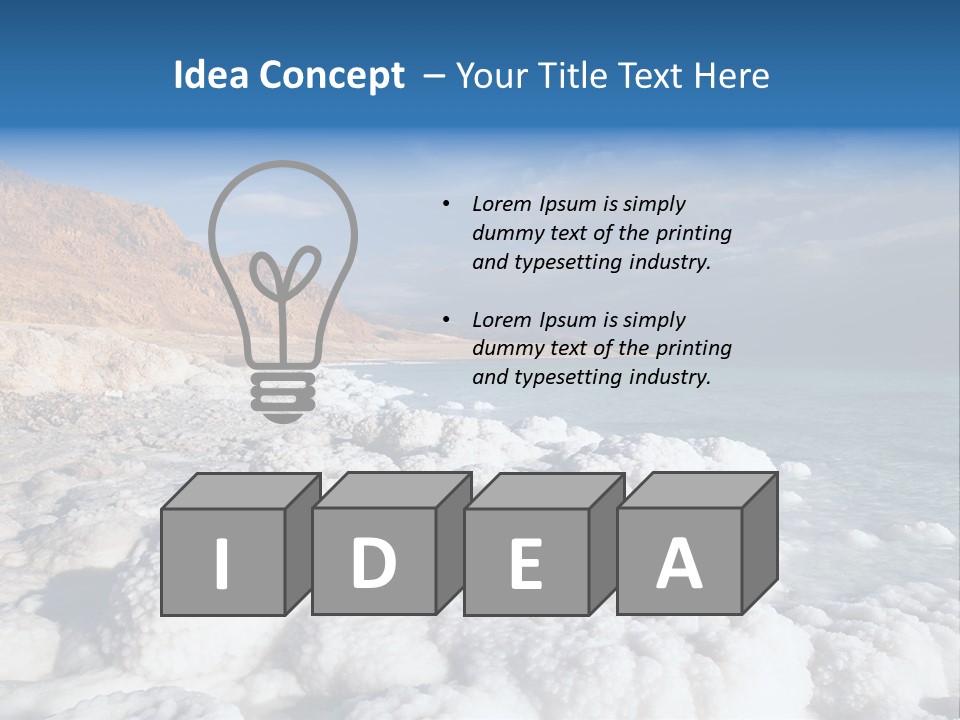 Site Mineral Hill PowerPoint Template