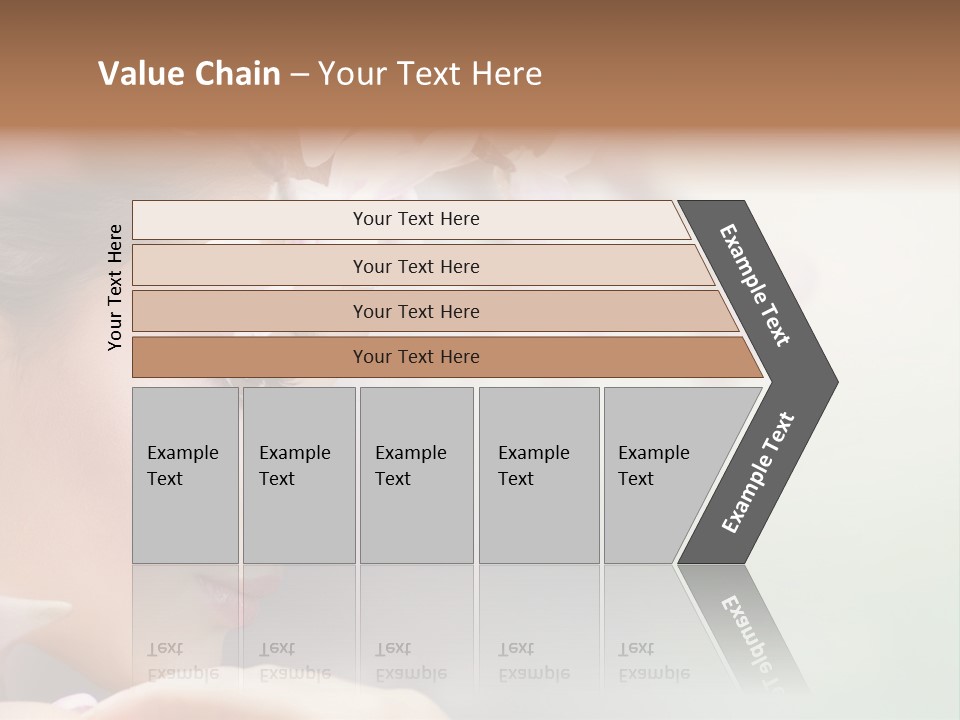 Dreams Spring Woman PowerPoint Template