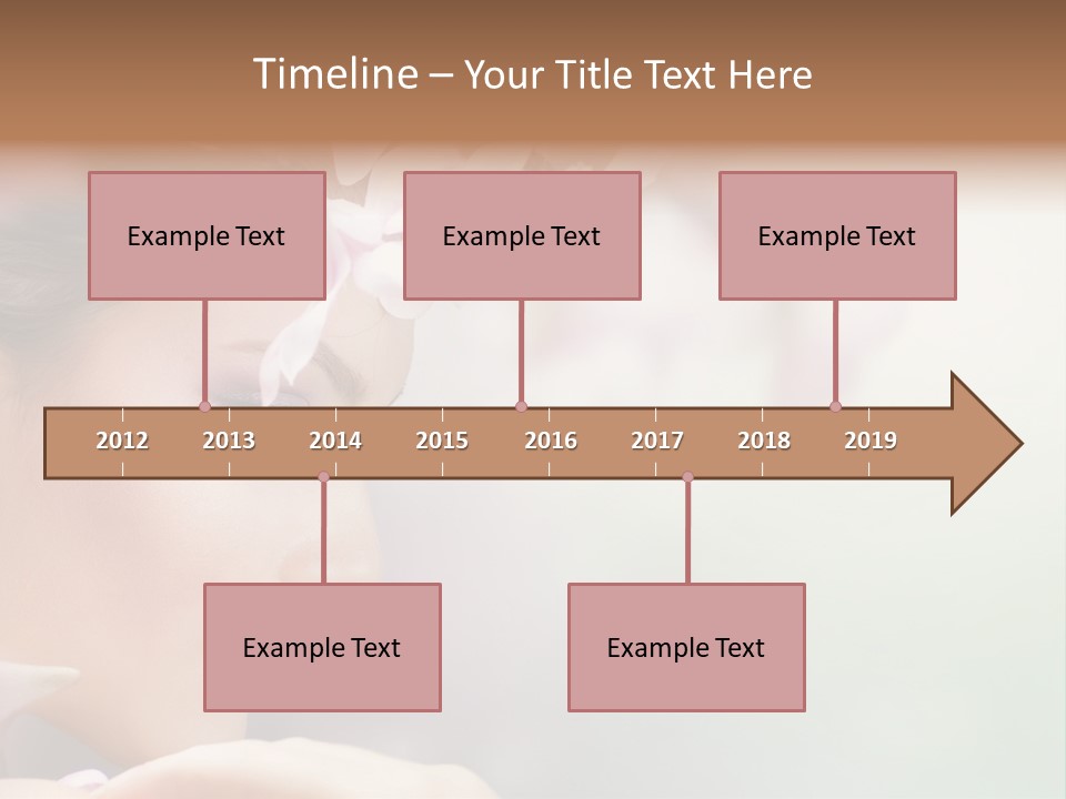 Dreams Spring Woman PowerPoint Template