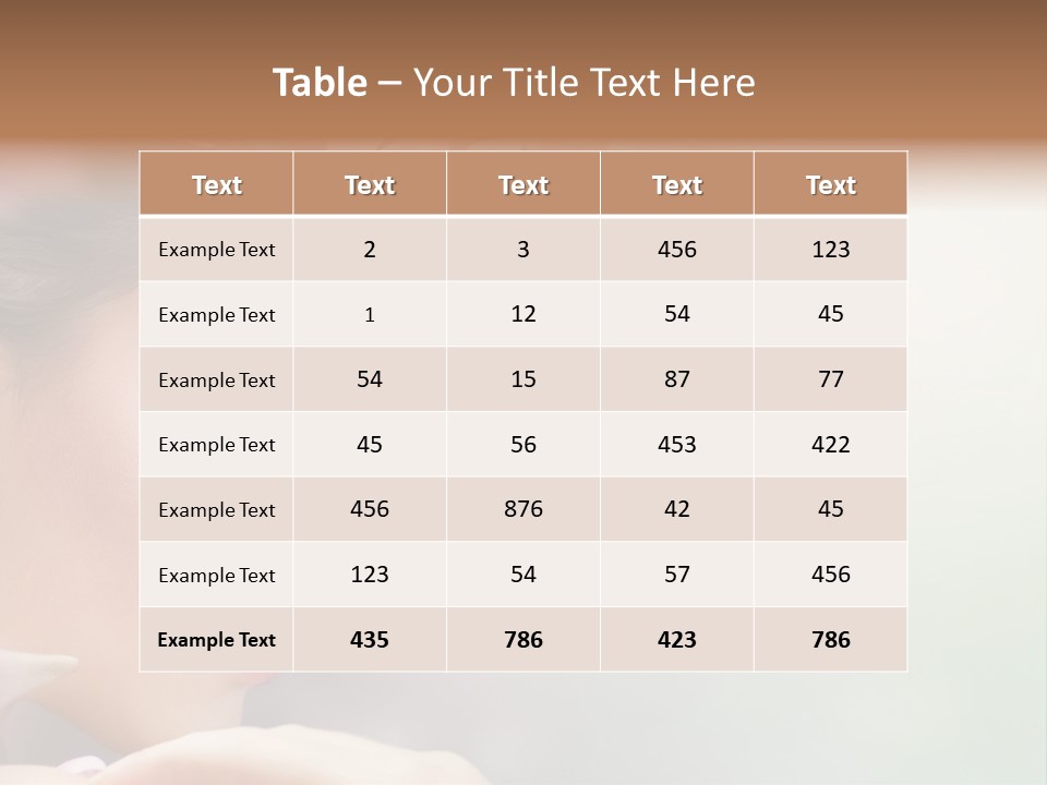 Dreams Spring Woman PowerPoint Template