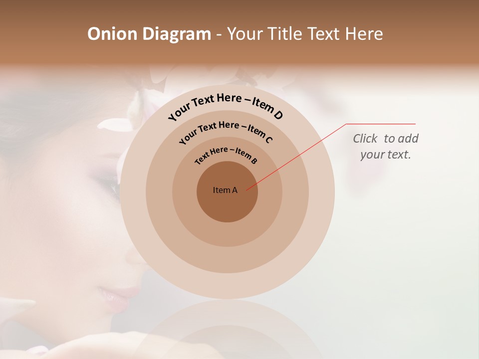 Dreams Spring Woman PowerPoint Template