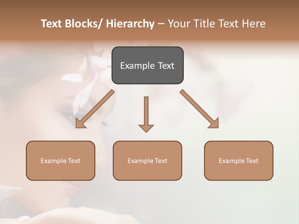 Dreams Spring Woman PowerPoint Template