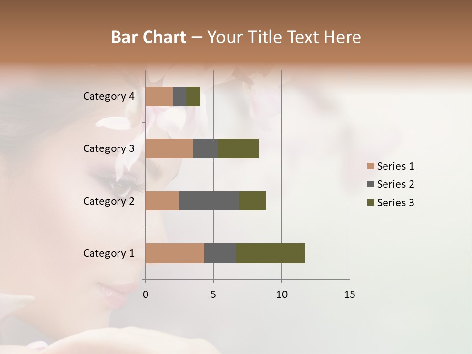 Dreams Spring Woman PowerPoint Template