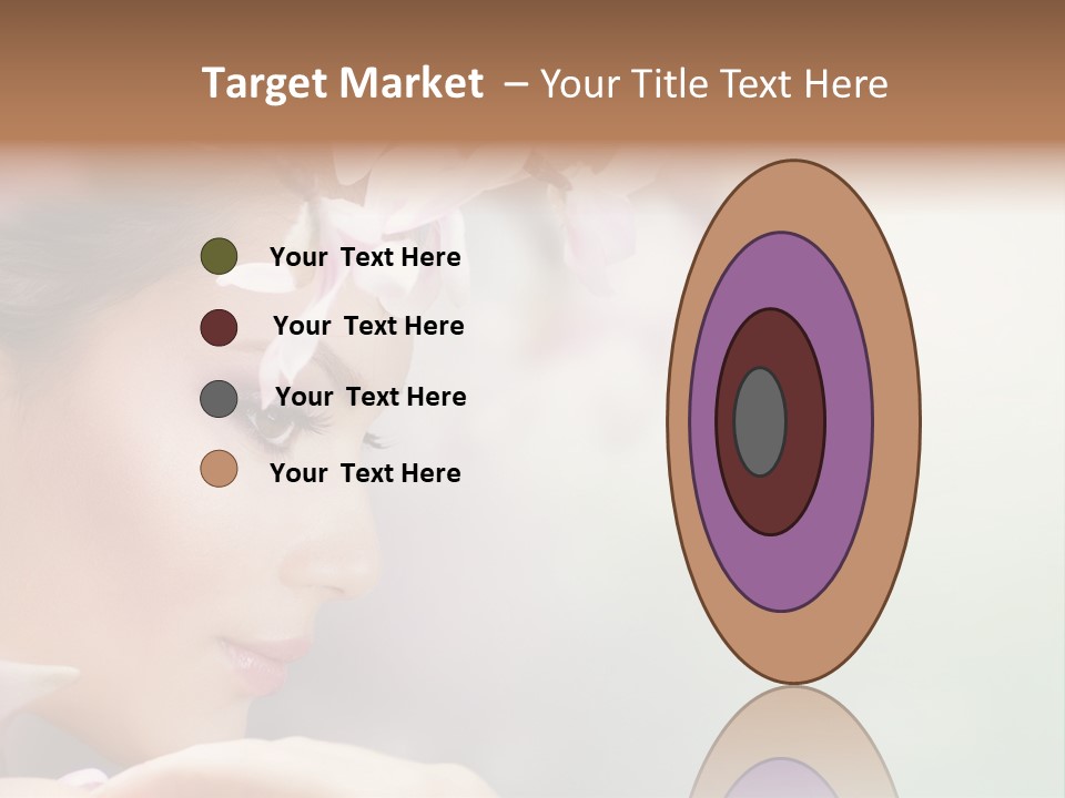 Dreams Spring Woman PowerPoint Template