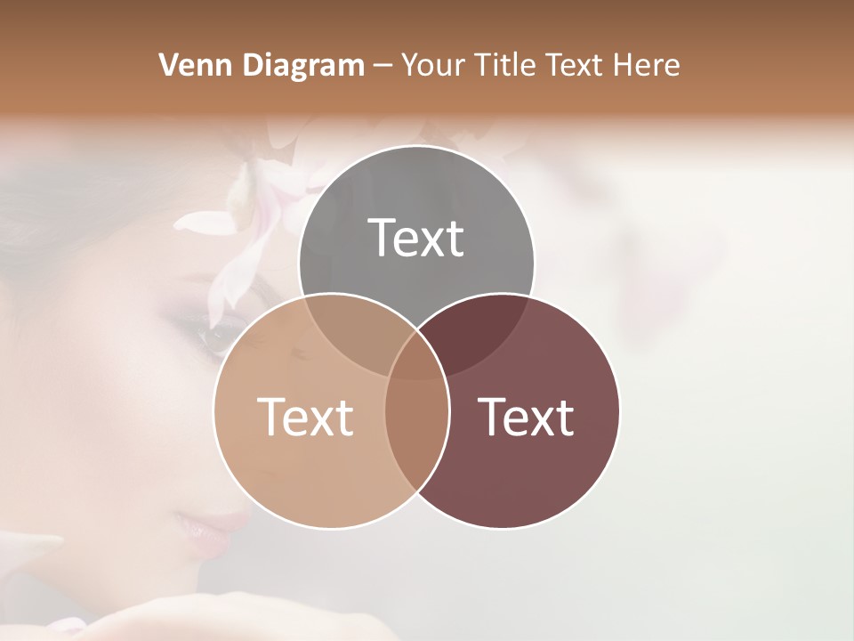 Dreams Spring Woman PowerPoint Template