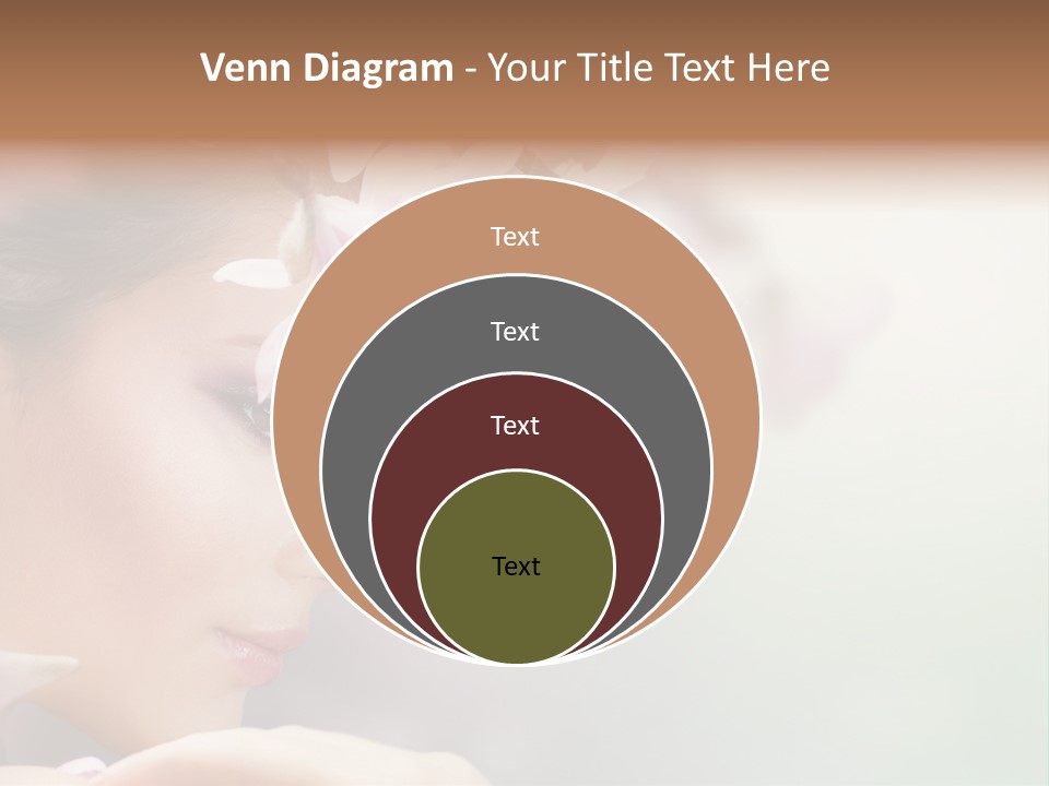 Dreams Spring Woman PowerPoint Template