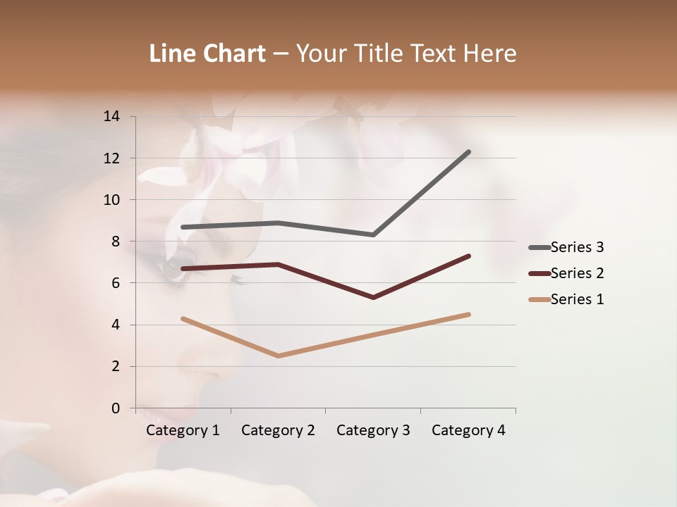 Dreams Spring Woman PowerPoint Template