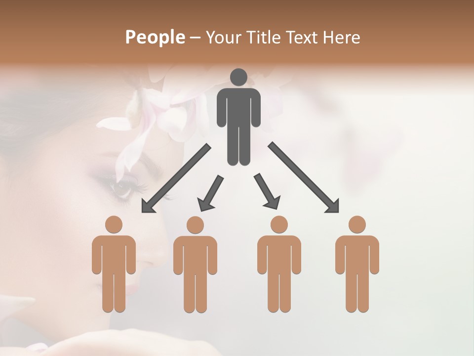 Dreams Spring Woman PowerPoint Template