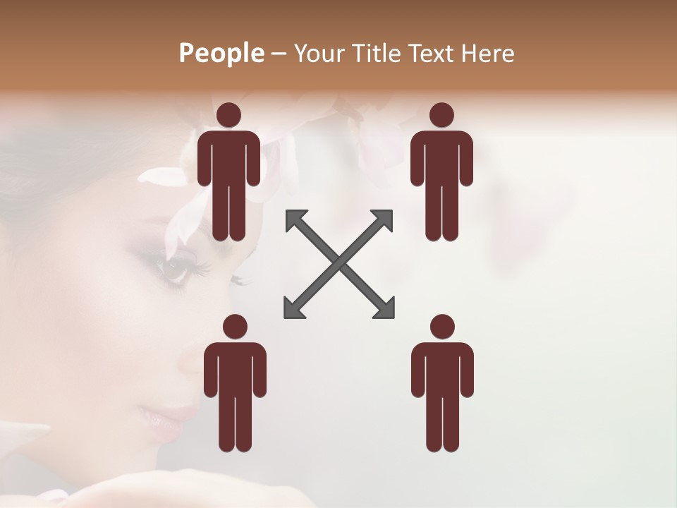 Dreams Spring Woman PowerPoint Template