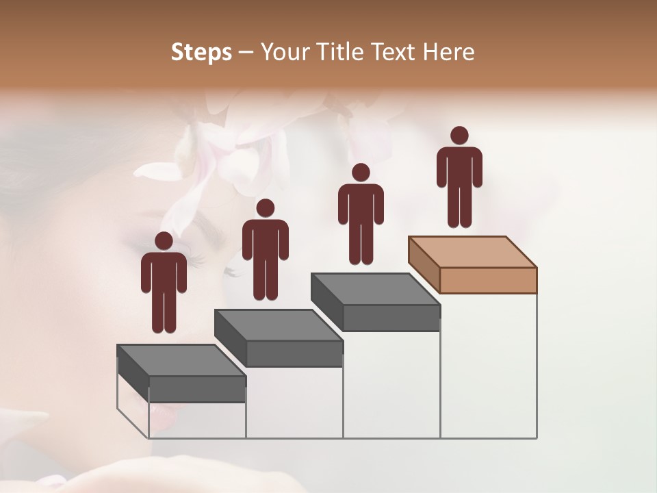 Dreams Spring Woman PowerPoint Template