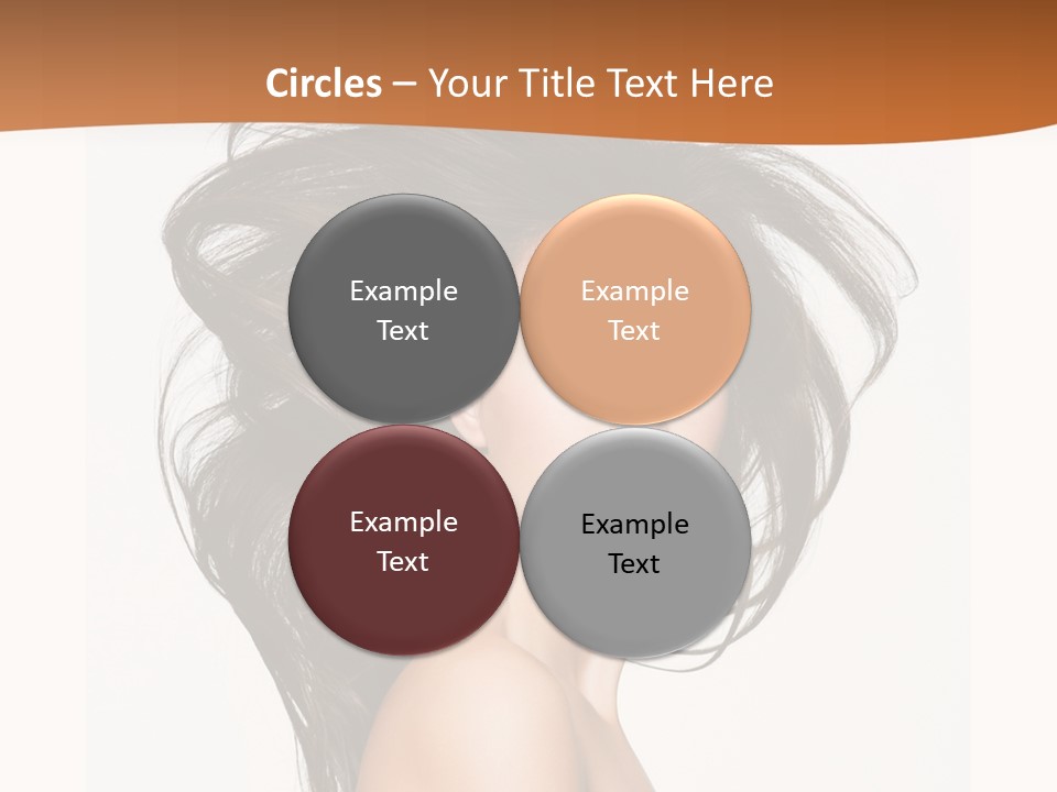 Space Hairstyle Long PowerPoint Template