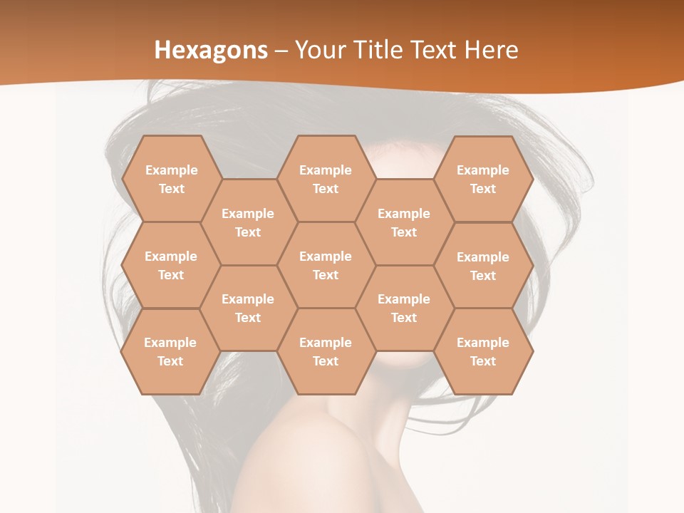 Space Hairstyle Long PowerPoint Template