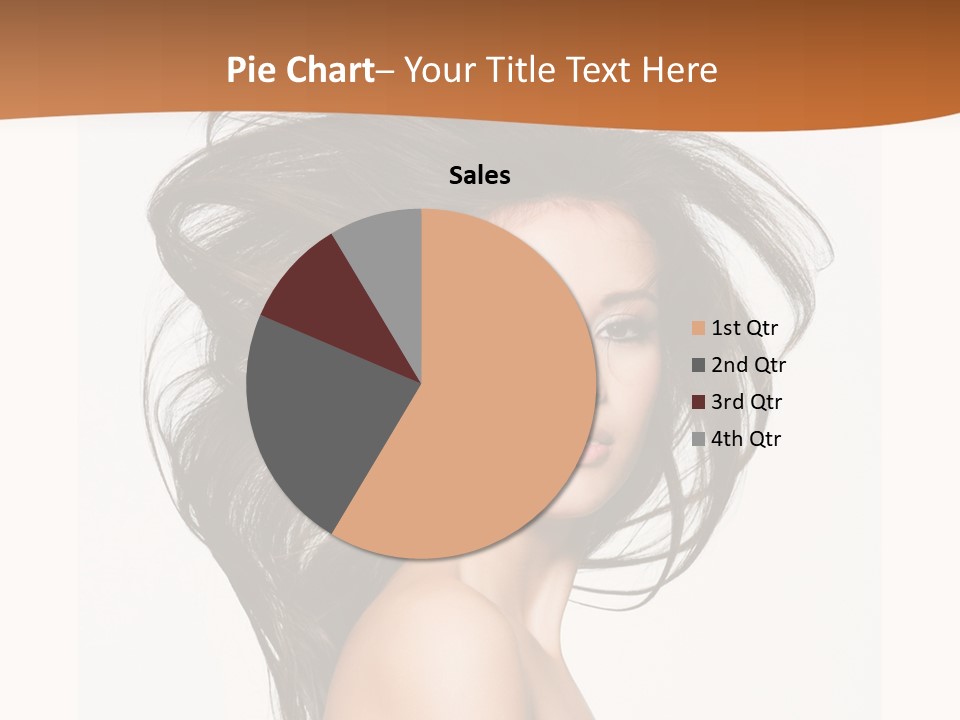 Space Hairstyle Long PowerPoint Template