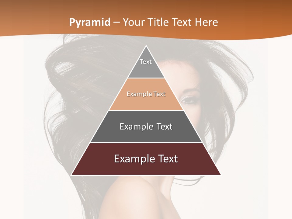 Space Hairstyle Long PowerPoint Template