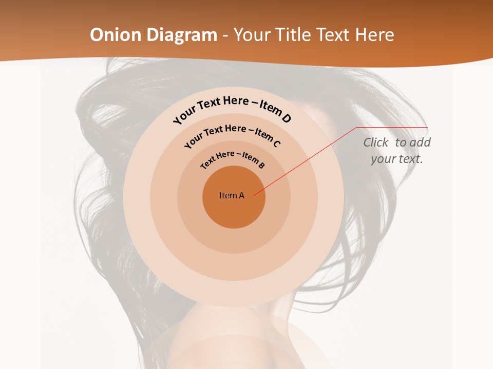 Space Hairstyle Long PowerPoint Template