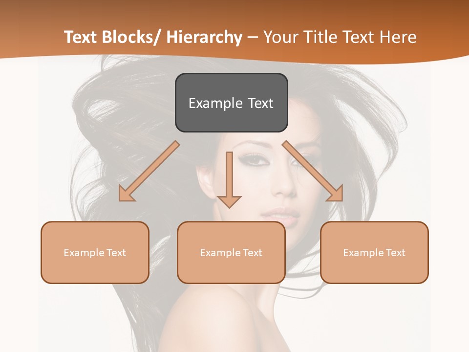 Space Hairstyle Long PowerPoint Template