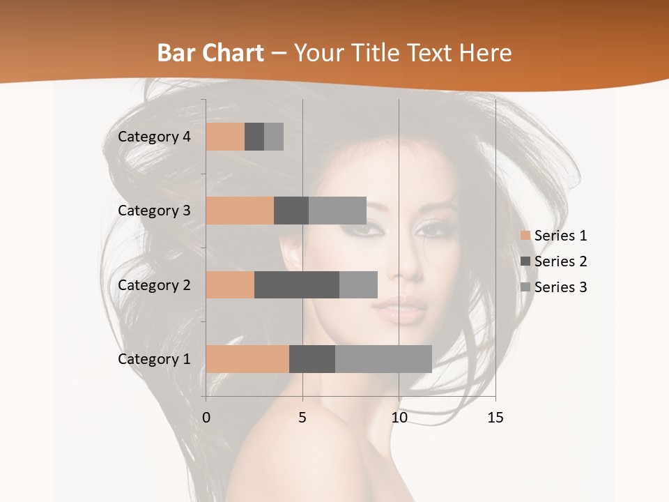 Space Hairstyle Long PowerPoint Template