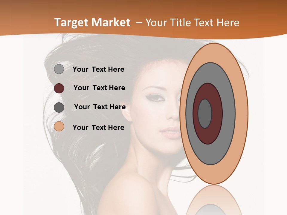 Space Hairstyle Long PowerPoint Template