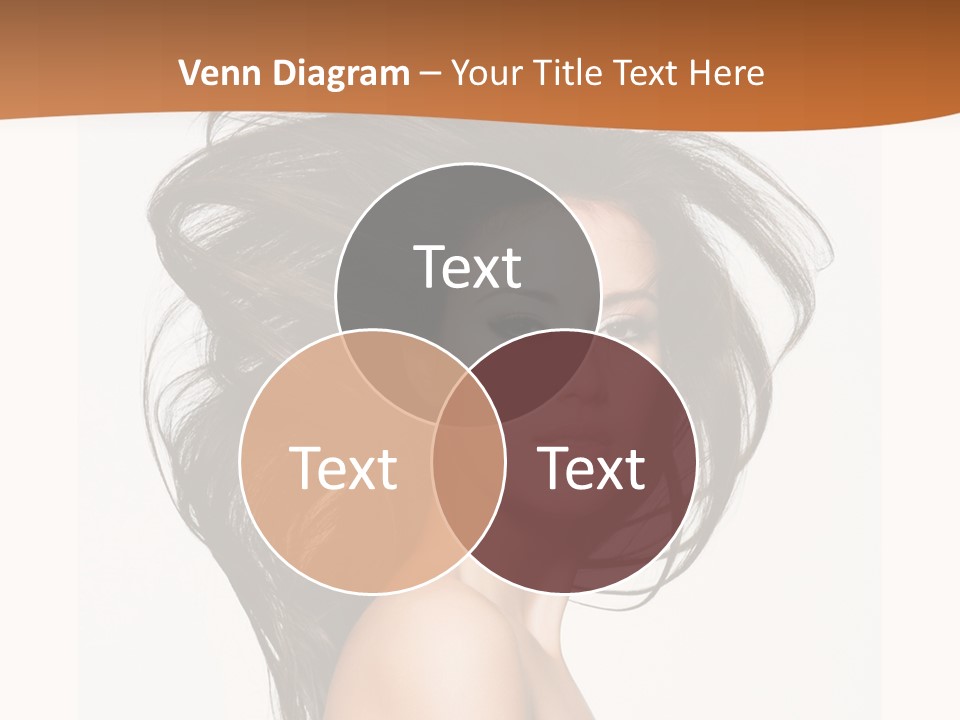 Space Hairstyle Long PowerPoint Template