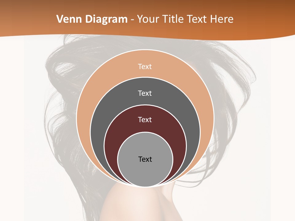 Space Hairstyle Long PowerPoint Template