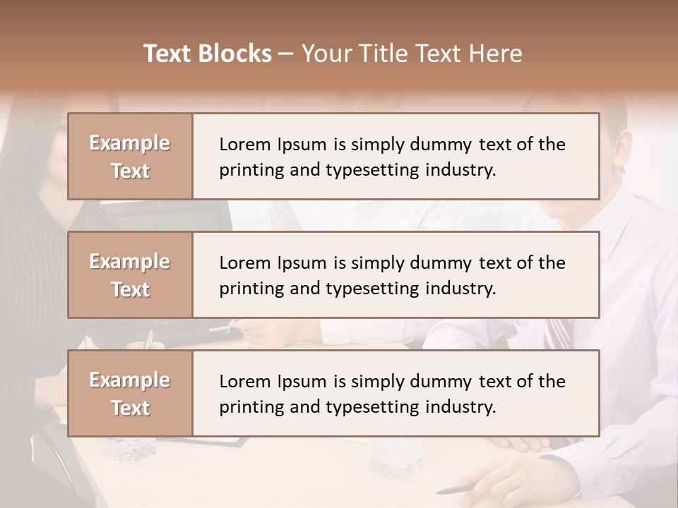 Office Formal Speaking PowerPoint Template