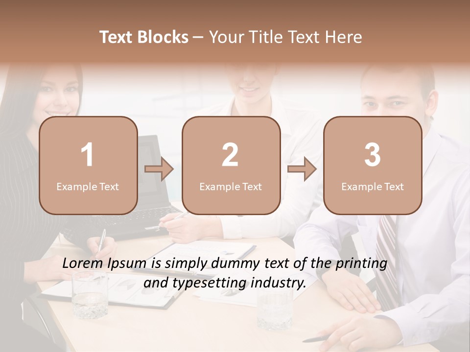 Office Formal Speaking PowerPoint Template