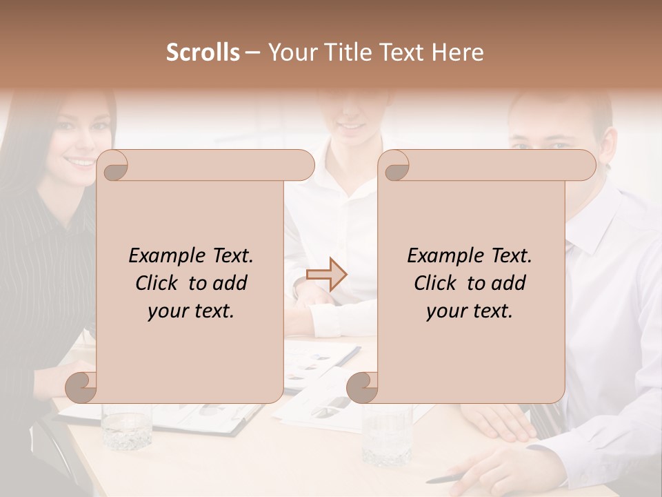 Office Formal Speaking PowerPoint Template