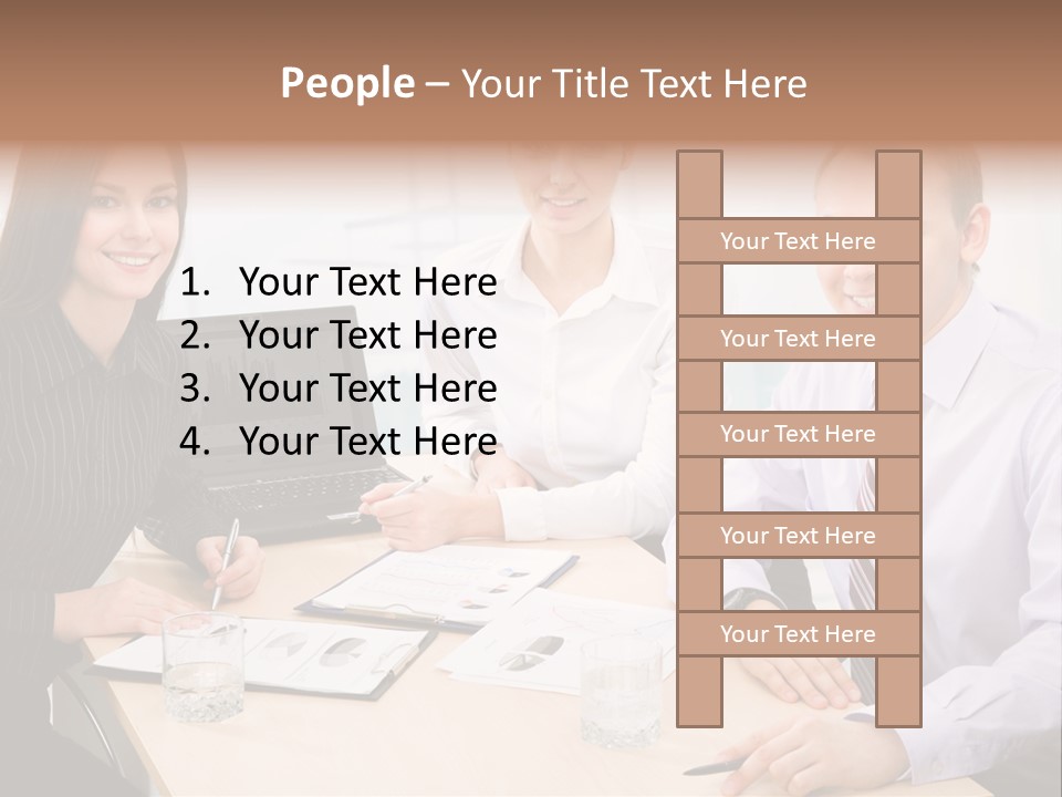Office Formal Speaking PowerPoint Template